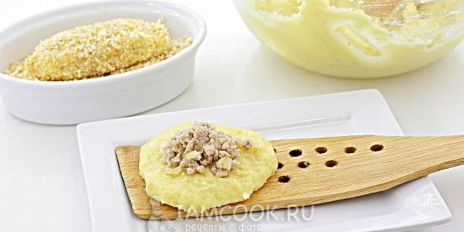 Рецепт зраз картофельных с мясом