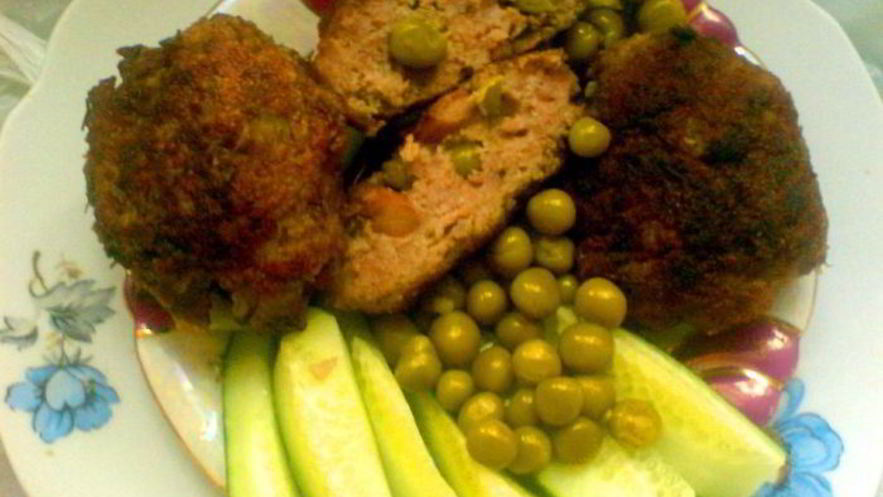 Рецепт зраз мясных с бобовыми