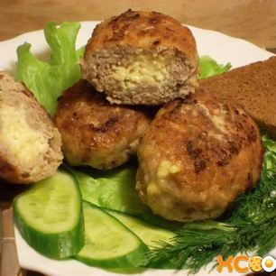 Рецепт Зраз мясных с сыром