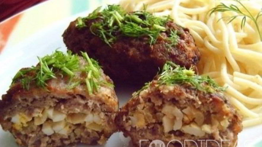 Рецепт зраз с яйцом