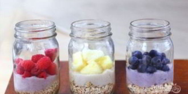 Рецепт быстрой каши в банке