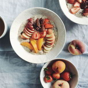 Рецепт Детской каши с фруктами