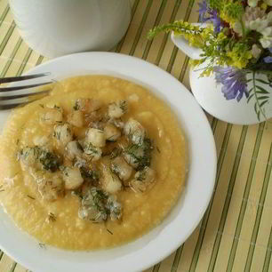 Рецепт Гороховой каши без замачивания