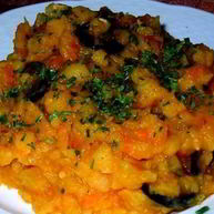 Рецепт Гороховой каши с мясом в мультиварке