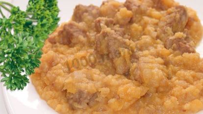 Рецепт Гороховой каши с мясом
