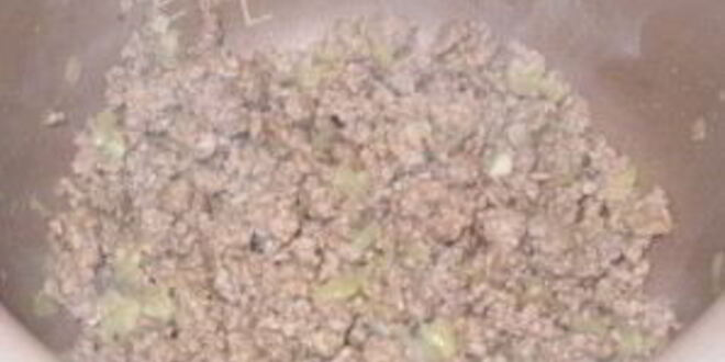 Рецепт гречки с фаршем в мультиварке