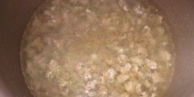 Рецепт гречки с фаршем в мультиварке