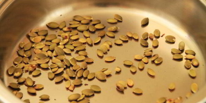 Рецепт гречки с грибами и семечками