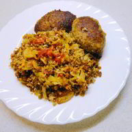 Рецепт Гречки с капустой и овощами