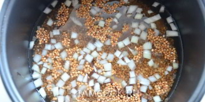 Рецепт гречки с копчеными ребрышками