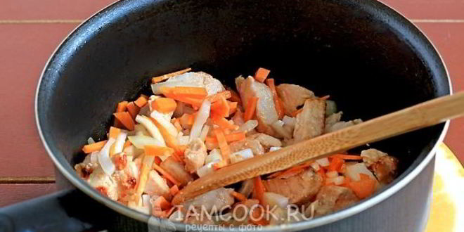 Рецепт гречки с куриным филе