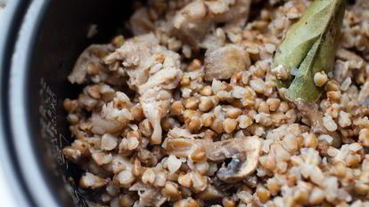 Рецепт Гречки с курицей и грибами