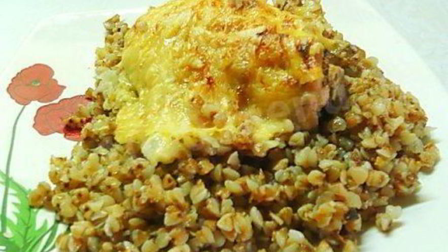 Рецепт гречки с курицей в духовке