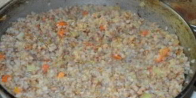 Рецепт гречки с луком и морковью