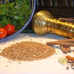 Рецепт Гречки с луком по-берберски