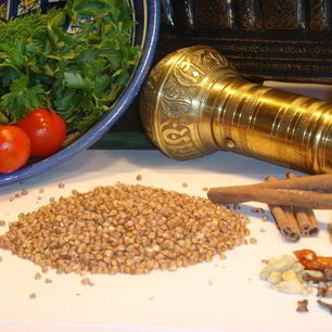 Рецепт Гречки с луком по-берберски