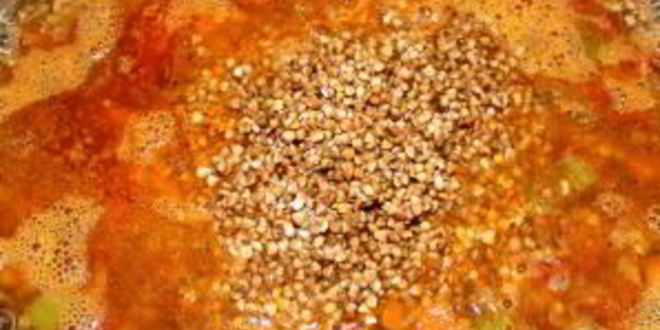 Рецепт гречки с мясом в духовке