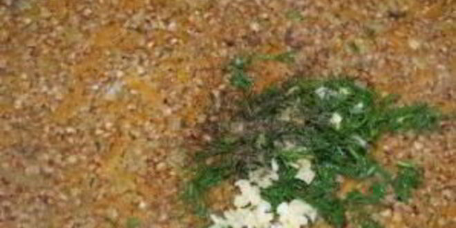 Рецепт гречки с овощами и чесноком