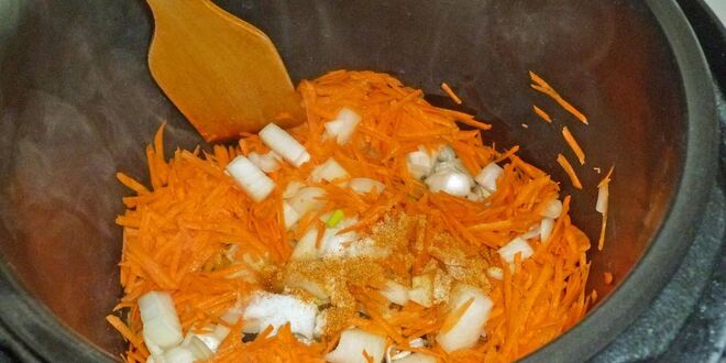 Рецепт гречки с печенью в мультиварке