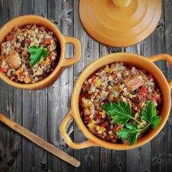 Рецепт Гречки с тушенкой на сковороде