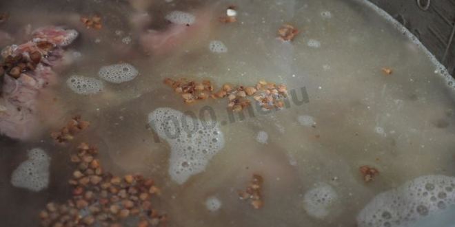 Рецепт гречки с тушенкой ветчиной в мультиварке