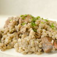 Рецепт Гречки с тушеной свининой