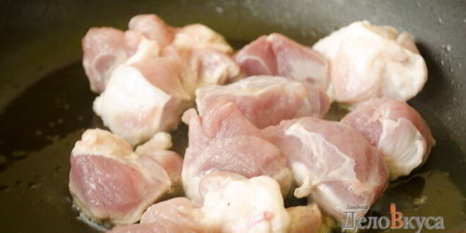 Рецепт гречки с тушеной свининой