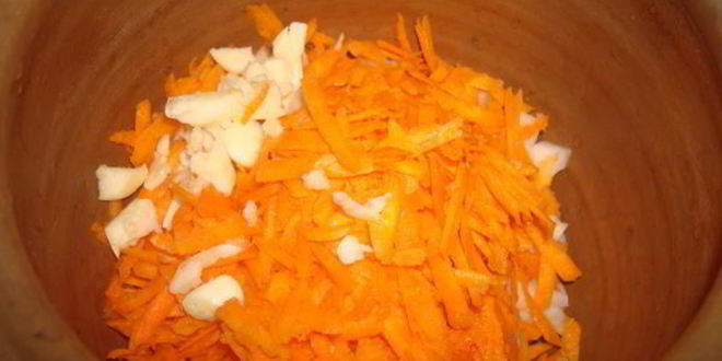 Рецепт гречки со свининой в махотке