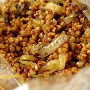 Рецепт Гречки в рукаве в духовке