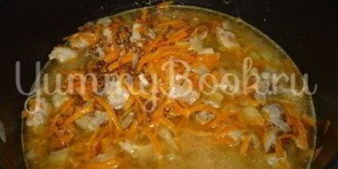 Рецепт гречневой каши с мясом в лаваше из мультиварки