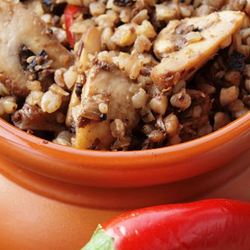 Рецепт Гречневой каши с грибами и восточным акцентом