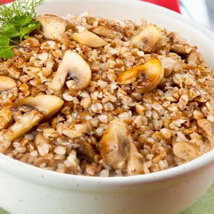 Рецепт Гречневой каши с грибами в мультиварке