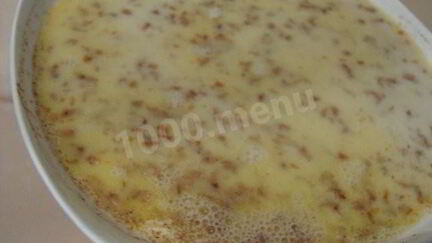 Рецепт Гречневой каши с молоком Привет из детства