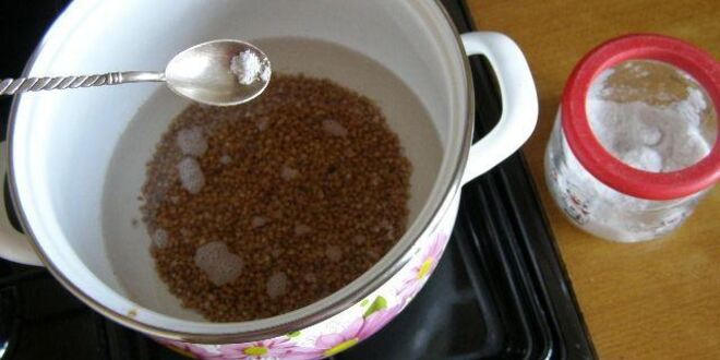 Рецепт гречневой каши с молоком привет из детства