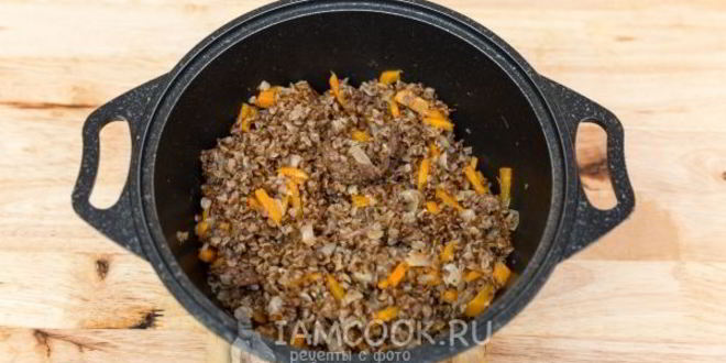Рецепт гречневой каши с тушенкой по-армейски