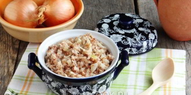 Рецепт гречневой каши со сливочным сыром в мультиварке