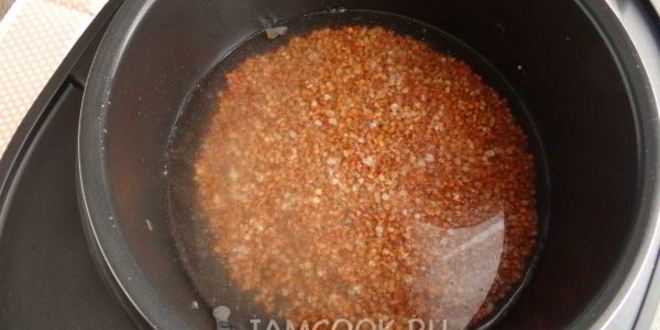 Рецепт гречневой каши со сливочным сыром в мультиварке