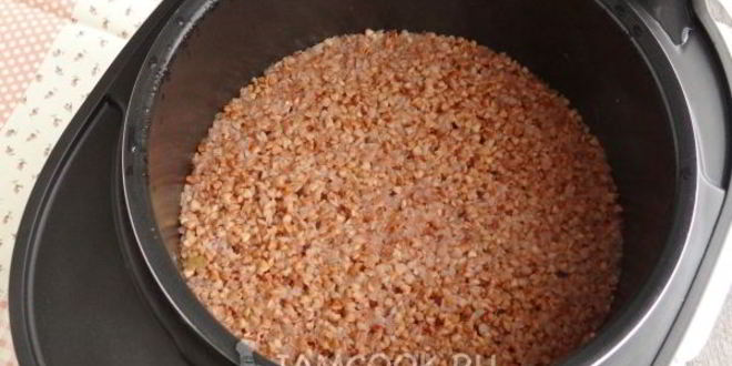 Рецепт гречневой каши со сливочным сыром в мультиварке