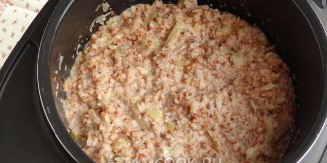 Рецепт гречневой каши со сливочным сыром в мультиварке
