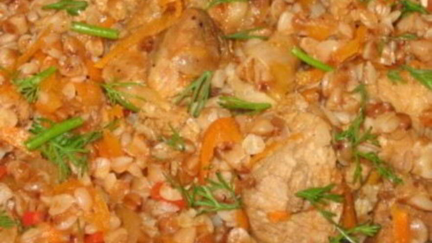 Рецепт гречневой каши со свининой по-купечески