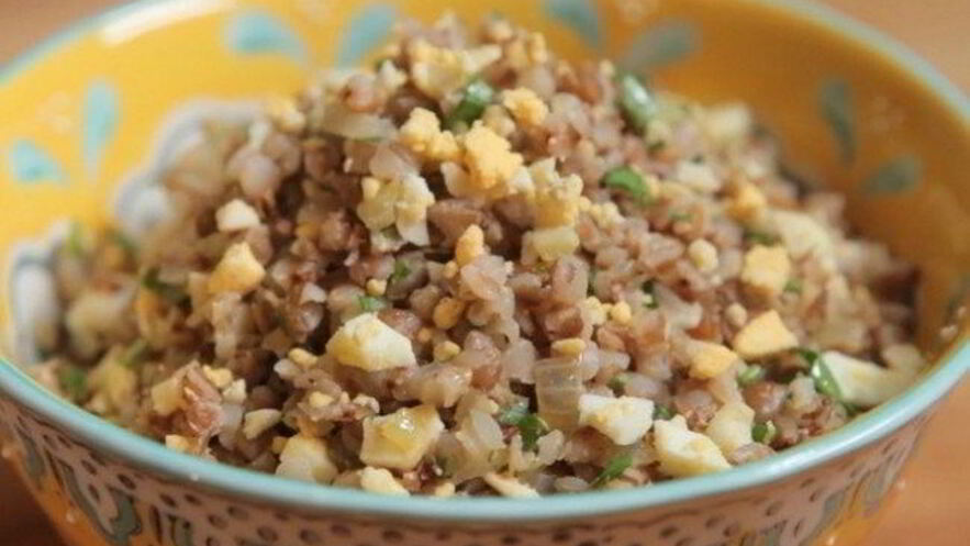 Рецепт каши гречневой рассыпчатой с яйцами
