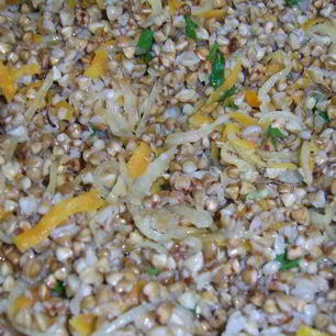 Рецепт Каши гречневой с луком