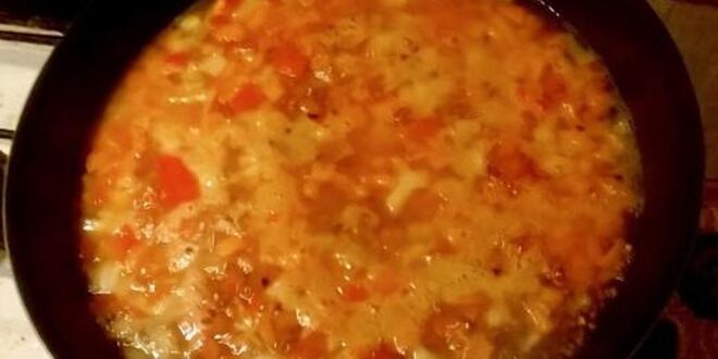 Рецепт каши гречневой с овощами и тушенкой