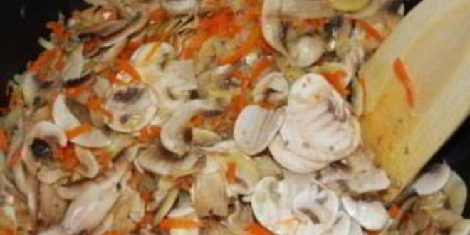 Рецепт постной гречки с грибами