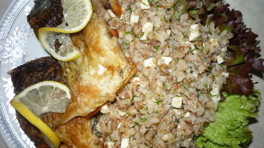 Рецепт старорусской гречки к рыбке