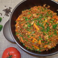 Рецепт Жареной гречки