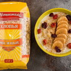 Рецепт Каши Геркулес с бананом