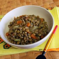 Рецепт Каши из зеленой чечевицы