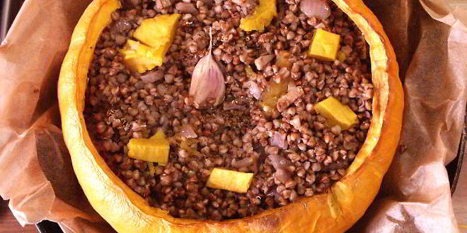 Рецепт каши в тыкве