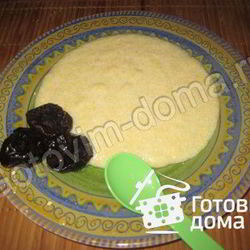 Рецепт Каши кукурузной с черносливом